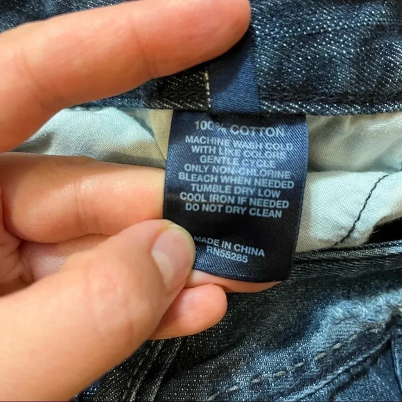 Express Vtg y2k Micro Mini Skirt Denim Jean Low Rise Preppy Sz 6 - Picture 7 of 9